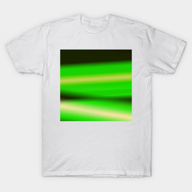 green yellow black abstract texture T-Shirt by Artistic_st